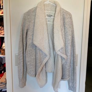 A&F Teddy Cardigan